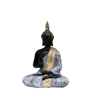 Statuette Bouddha Noir