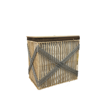 Panier Macramé Élégant