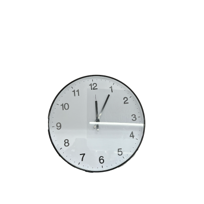 Horloge Blanche Minimaliste